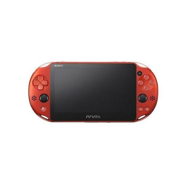 中古PSVITAハード PlayStation Vita本体 Wi-Fiモデル メタリック・レッド[PCH-2000ZA26]