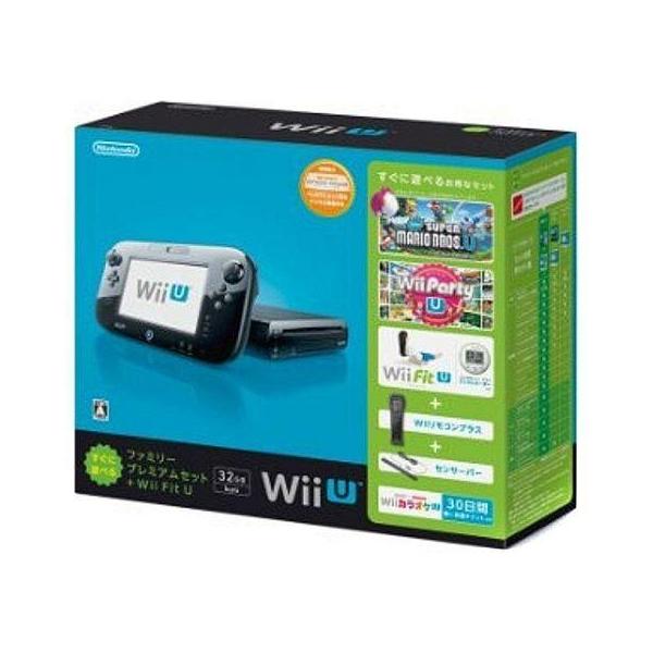 商品名：中古WiiUハード Wii U すぐに遊べるファミリープレミアムセット + Wii Fit U(クロ)WUP-S-KAFT※中古商品に関しては『ソフト・カラオケ U 30日間歌い放題チケット』の使用は保障できません。　ご了承の上、お...