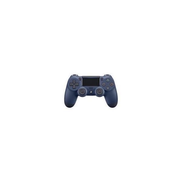 中古PS4ハード ワイヤレスコントローラDUALSHOCK4 ミッドナイトブルー