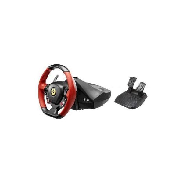 商品名：中古Xbox Oneハード Ferrari 458 Spider Racing Wheel(状態：箱(内箱含む)状態難)※この商品には「箱(内箱含む)状態難(傷み・汚れ・破れ・潰れ・水濡れ・日焼け他)」の状態不備がございます。当商品...