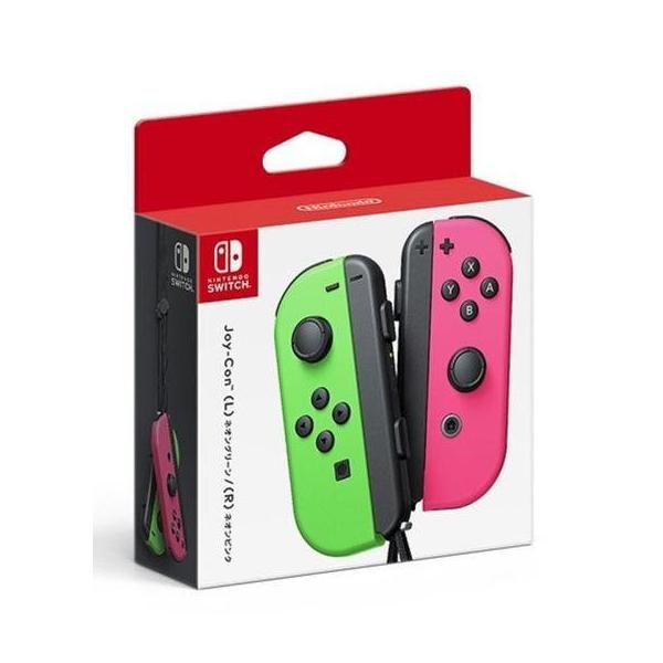 新品ニンテンドースイッチハード Nintendo Switchコントローラー Joy-Con(L) ネオングリーン/(R) ネオンピンク