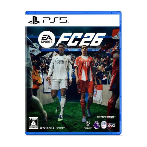 商品名：新品PS5ソフト EA SPORTS FC 26ELJM-30765コミュニティのフィードバックを反映して一新されたゲームプレイ体験で、思いのままにプレイしましょう。新しいリアルなゲームプレイプリセットは、キャリアでこれまでにないサ...