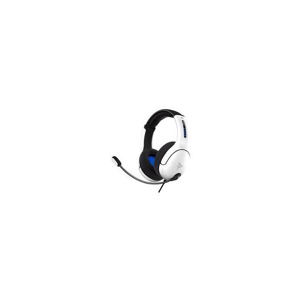 新品PS5ハード PDP Gaming 有線ステレオゲーミングヘッドセット LVL50[052-014-WH-JP]