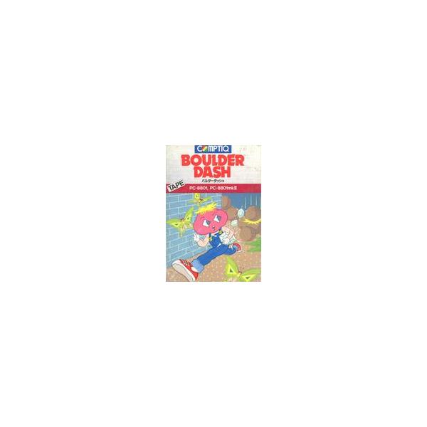 中古PC-8801 カセットテープソフト チャンピオンバルダーダッシュ [テープ版]