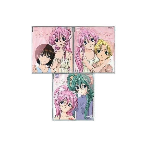 中古アニメDVD 鋼鉄天使くるみ 零 全3巻セット