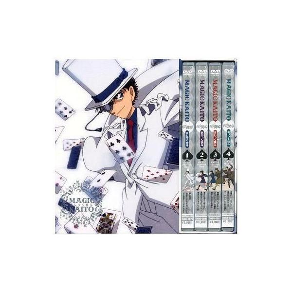 中古アニメDVD まじっく快斗 BOX付き全4巻セット
