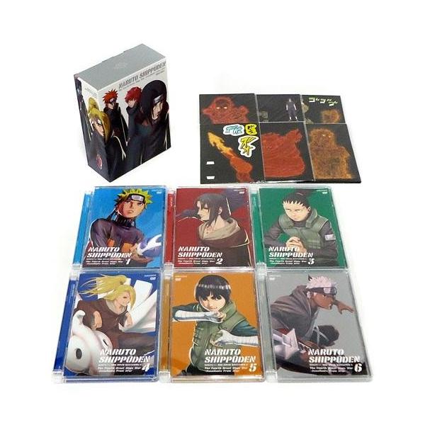 中古アニメDVD NARUTO -ナルト- 疾風伝 忍界大戦・彼方からの攻撃者 初回限定版 BOX付全6巻セット