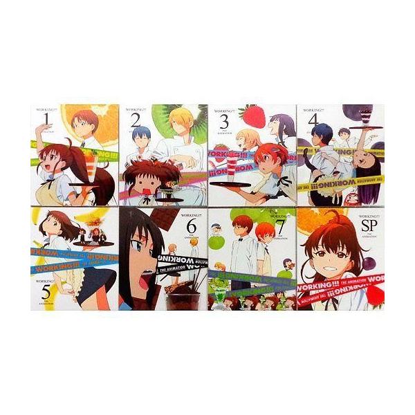中古アニメDVD WORKING!!! 完全生産限定版 SPを含む全8巻セット