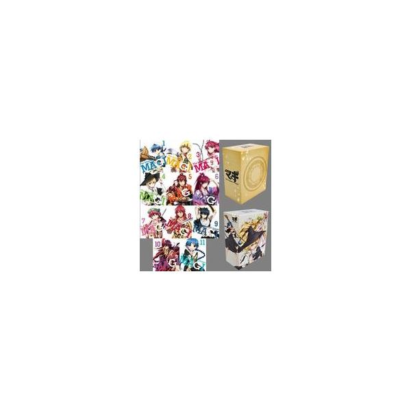 中古アニメDVD マギ The kingdom of magic 完全生産限定版 全11巻セット(アニメイト収納BOX付き)