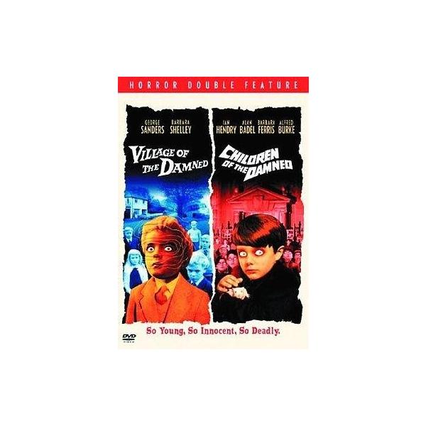中古洋画DVD 未知の空間の恐怖 光る眼、続光る眼