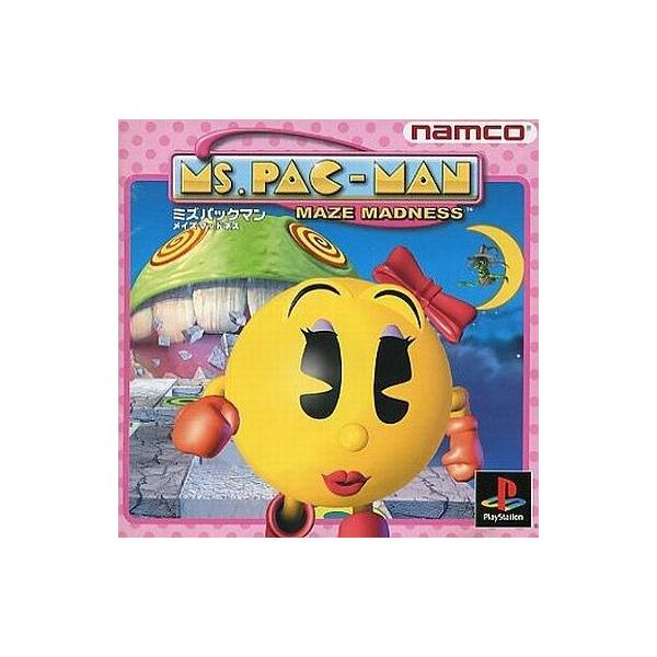 中古PSソフト ミズ・パックマンメイズマッドネス