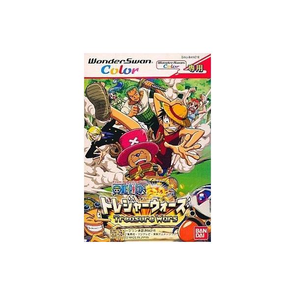商品名：中古ワンダースワンソフト ONE PIECEトレジャーウォーズFromTVanimationSWJ-BANC1Eワンダースワン(WONDER SWAN)用ソフトused0130_game