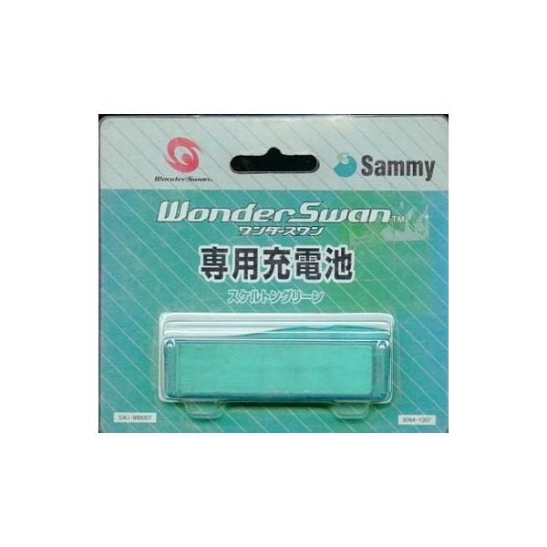 商品名：中古ワンダースワンハード ワンダースワン専用充電池 スケルトングリーンSWJ-888007used0130_game