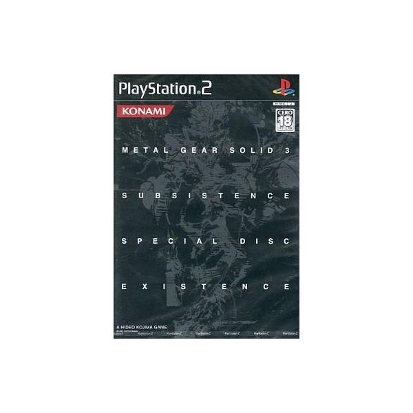 中古PS2ソフト メタルギア ソリッド3 サブシスタンス イグジステンス
