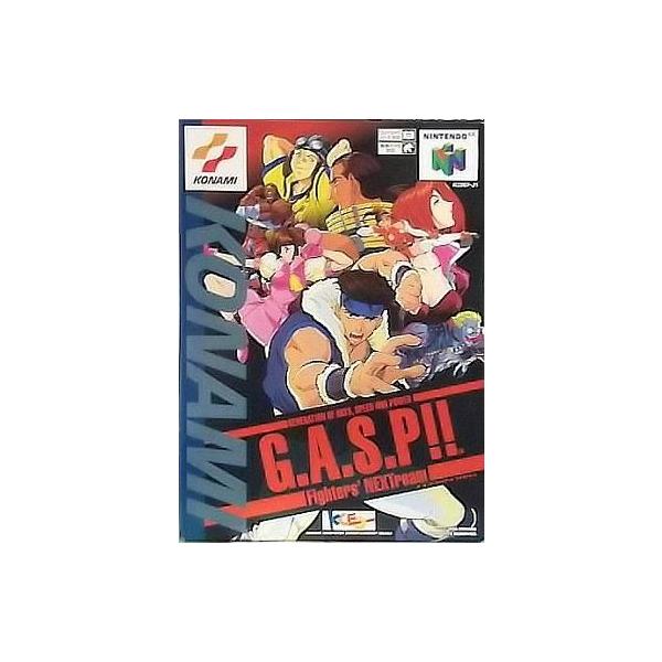 N64 G.A.S.P!! Fighters' NEXTream＊ニンテンドウ64ソフト