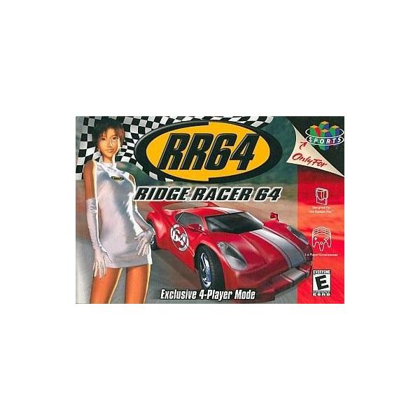 ニンテンドウ64ソフト 北米版 RIDGE RACER 64