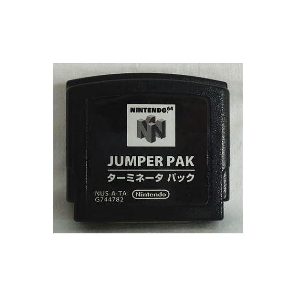 商品名：中古ニンテンドウ64ハード ターミネータパック (JUMPER PAK)NUS-008NINTENDO64本体に装着されているものと同商品となります。元々、箱説は付属いたしません。本体のみの商品となります。予め御了承下さいused0...