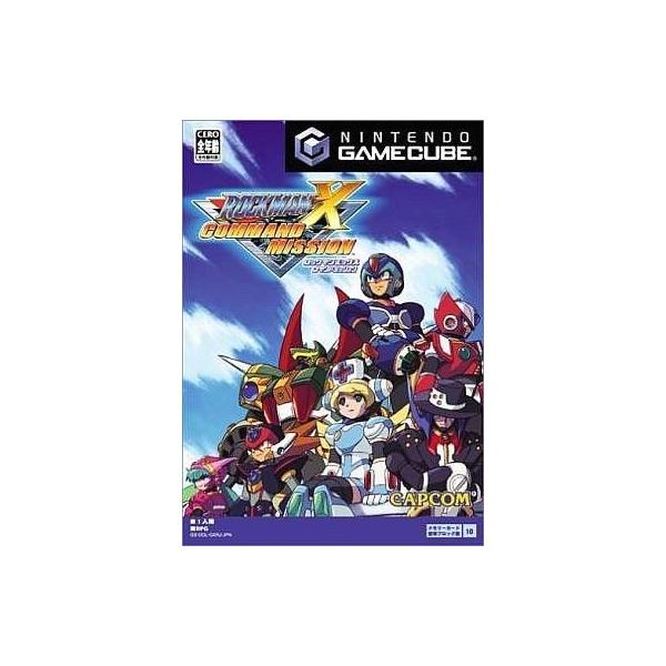商品名：中古NGCソフト ロックマンX コマンドミッションDOL-P-GXRJused0130_game