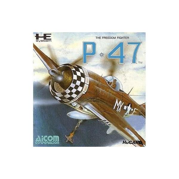 P-47 PCエンジン Huカード ゲームソフト