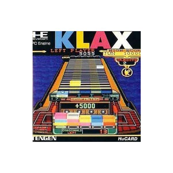 PCE クラックス KLAX＊PCエンジンソフト