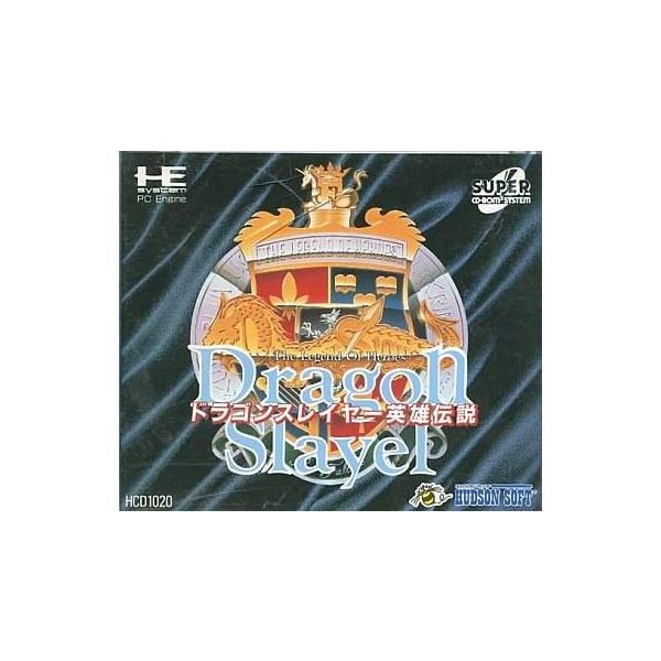 商品名：中古PCエンジンスーパーCDソフト ドラゴンスレイヤー英雄伝説HCD-1020used0130_game