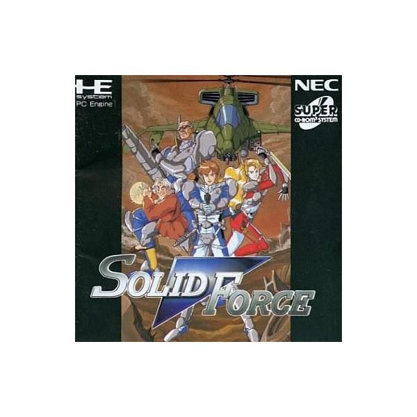 商品名：中古PCエンジンスーパーCDソフト ソリッドフォースHECD-5018used0130_game