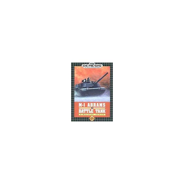 中古ジェネシスソフト（海外版メガドライブ） GENESIS版 ABRAMS BATTLE TANK
