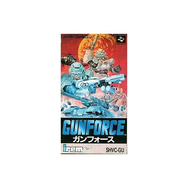 中古スーパーファミコンソフト ガンフォース