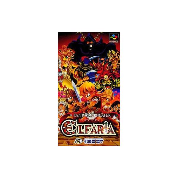 SFC スーパーファミコンソフト エルファリア 箱説付き