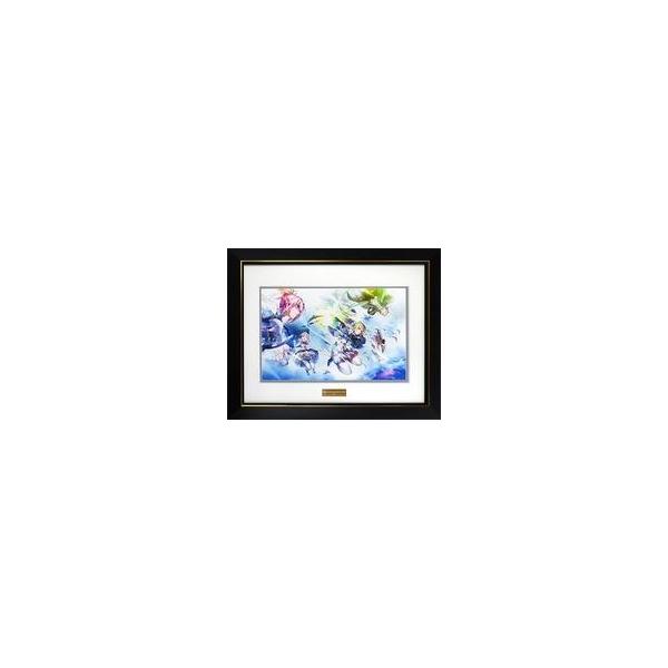 中古原画イラストボード 付属品付)ヘブンバーンズレッド 複製原画(第30G部隊)