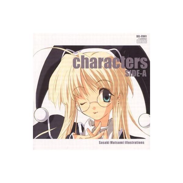 商品名：中古同人CG CDソフト CHARACTERS SIDE-A / 猫屋敷猫屋敷BEL-CD01メディア：プレスCD OS：Windows/MacintoshSasaki Mutsumi illustrations