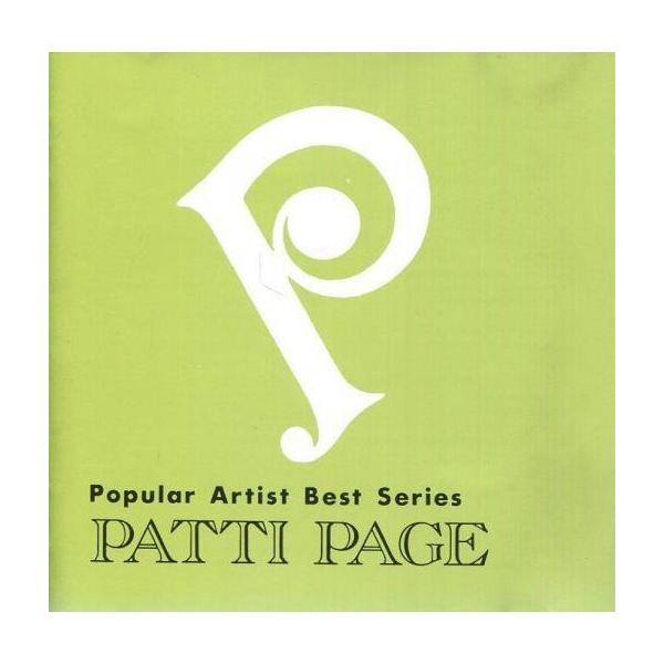 中古ジャズCD パティ・ペイジ / テネシー・ワルツ〜THE BESTパティ・ペイジ(廃盤)