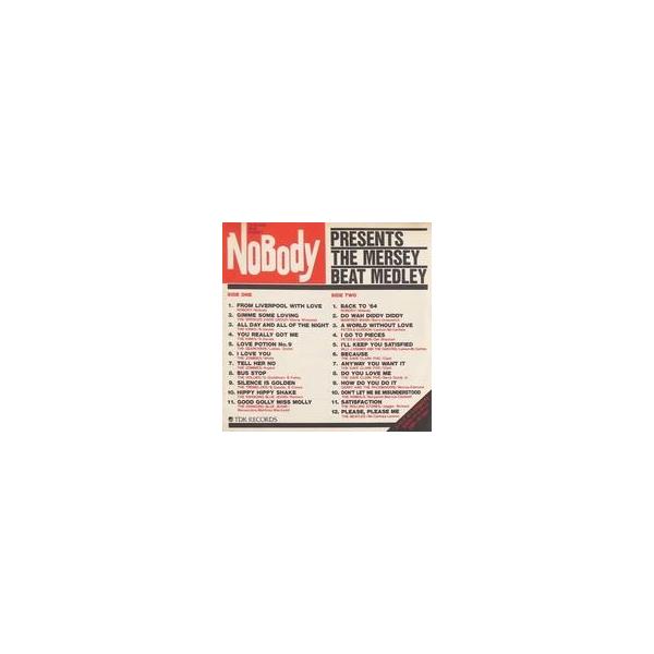 中古EPレコード Nobody / ノーバディ・プレゼンツ・ザ・マージー