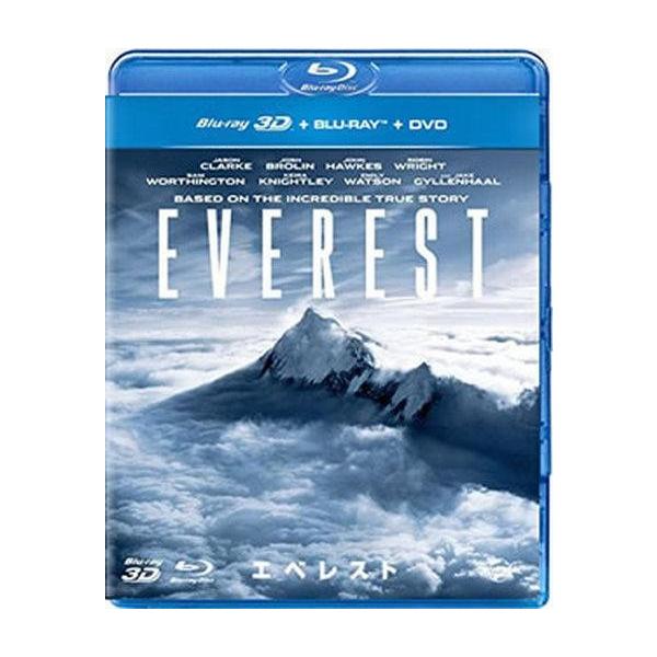 中古洋画Blu-ray Disc エベレスト 3Dブルーレイ+2Dブルーレイ+DVDセット