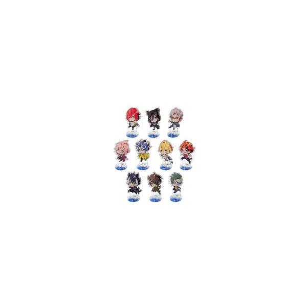 中古アクリルスタンド・アクリルパネル ホロスターズ+大道シノヴ ちびキャライラストアクリルフィギュア(10体セット)