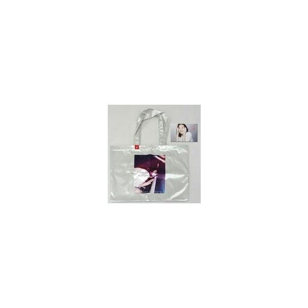 中古雑貨 百田夏菜子(ももいろクローバーZ) トートバッグ(生誕カード付き) シルバー 2020年生誕記念グッズ