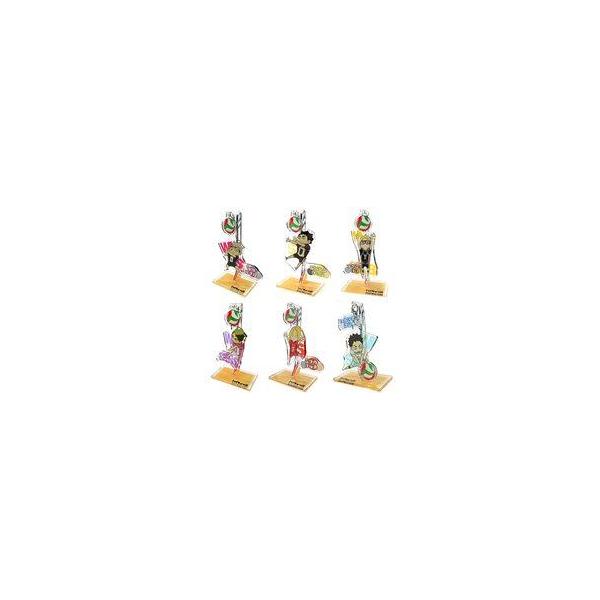 中古雑貨 全6種セット 「ハイキュー!!展 ゆらっとフィギュアコレクション 第2弾」