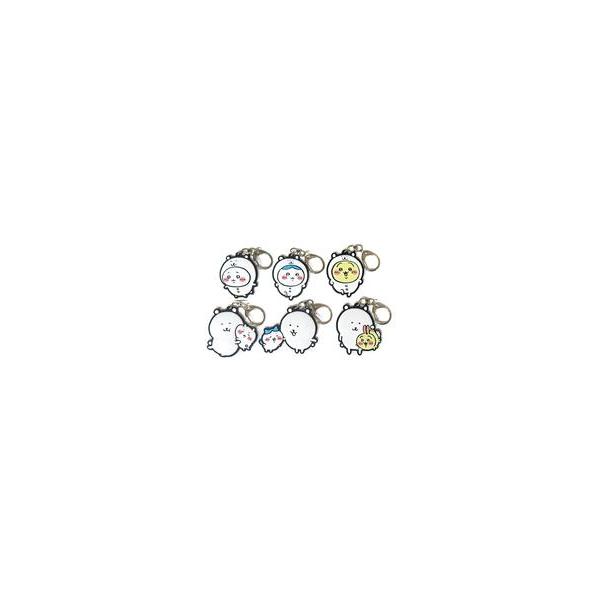 中古雑貨 全6種セット 「自分ツッコミくま×ちいかわ なんか小さくてかわいいやつ ナガノマーケット ラバーキー
