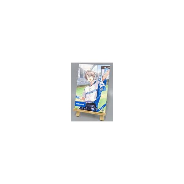 中古キャンバスボード・キャンバスアート 甲斐田晴(北海道日本ハムファイターズ) キャラファインキ