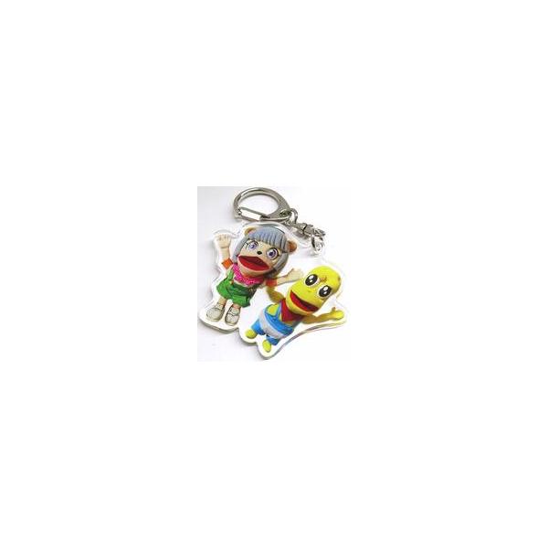 中古キーホルダー ぽんぽこ＆ピーナッツくん PUPPEPOPI アクリルキーホルダー 「バーチャルYouTuber ぽこピー」