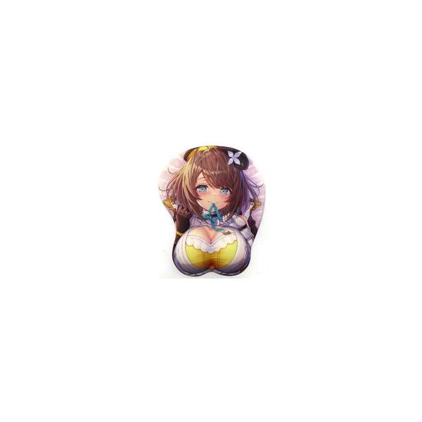 中古マウスパッド 栗駒こまる おっぱいマウスパッド 「バーチャルYoutuber あおぎり高校 栗駒こまる 新衣装お披