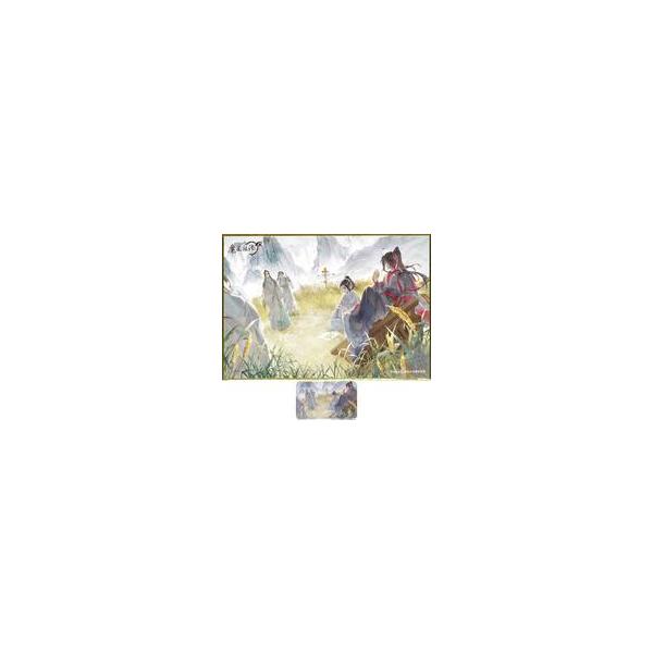 中古グッズセット 芒種 二十四節気シリーズ 色紙+缶バッジセット 「魔道祖師」