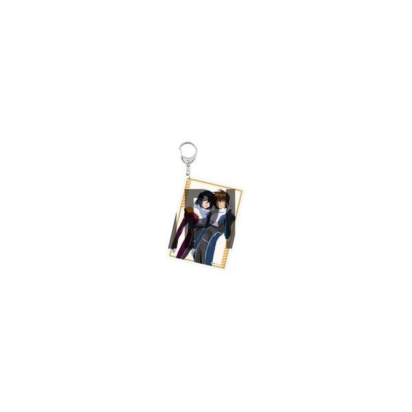中古キーホルダー アスラン・ザラ＆キラ・ヤマト 「機動戦士ガンダムSEED DESTINY イラストカード風キーホルダー」