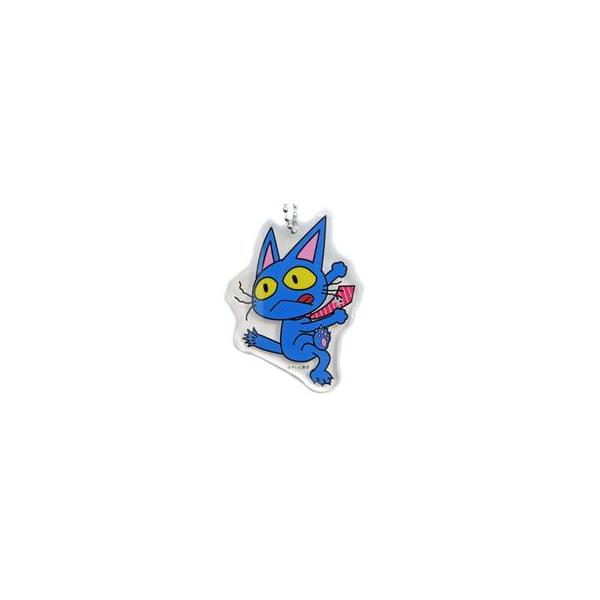 中古キーホルダー 猫のササキ(いそげ) アクリルキーチェーン 「あのちゃんの電電電波♪」