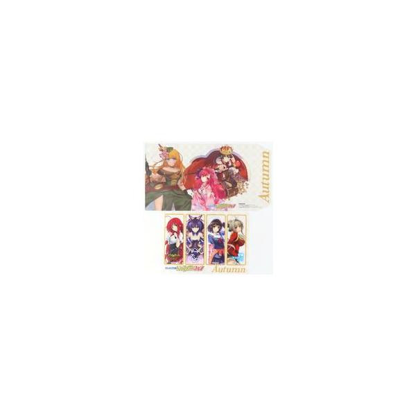 中古グッズセット 集合 クリアしおり＆ブックカバー ファンタジア文庫27周年 kingdomフェア Autumn クー