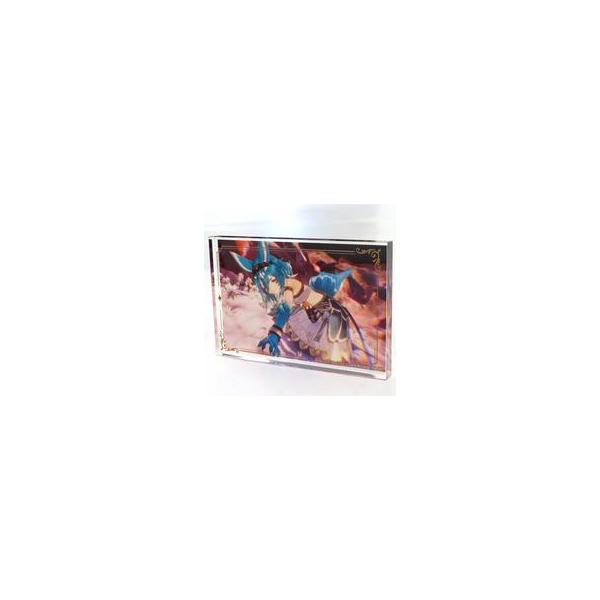 中古アクリルスタンド・アクリルパネル 06.レイニャ ビジュアルアクリルブロック 「ユミアのアトリエ 〜追憶の錬金術士と幻