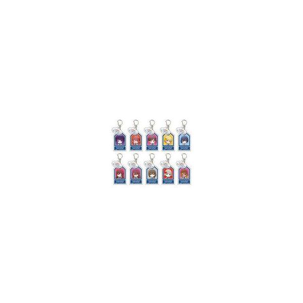 中古キーホルダー 全10種セット 「TR＠VEL MEDLEY!!!!!! with THE IDOLM＠STER Series