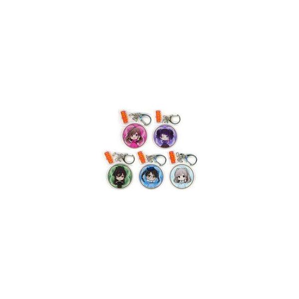 中古キーホルダー 全5種セット 「アイドルマスターシリーズ×西武園ゆうえんち レトロフェス パーツ付き
