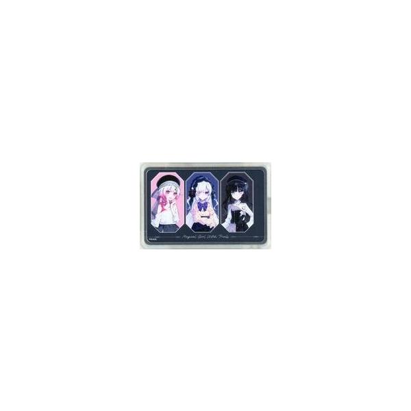中古財布・パスケース 01.桜羽エマ＆夏目アンアン＆黒部ナノカ PIICA(パスケース) ダークガーリーファッ