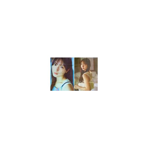 中古ポスター B2特大両面ポスター(八つ折) 小坂菜緒/竹内希来里(日向坂46) BUBKA 2026年7月号 特別付録